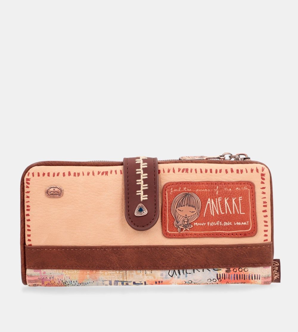 Penazenky Anekke Tribe Large Flexible Rfid Wallet Damske | 7162930-XL