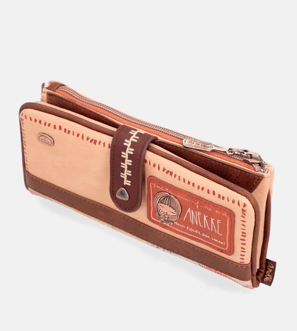 Penazenky Anekke Tribe Large Flexible Rfid Wallet Damske | 7162930-XL
