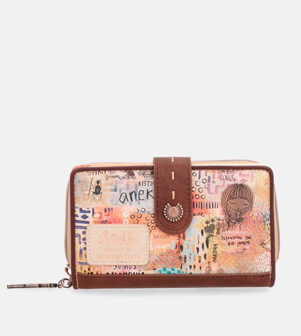 Penazenky Anekke Tribe Medium Rfid Wallet Damske | 0483672-LX