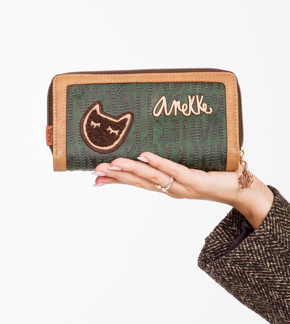 Penazenky Anekke Urban Green Large Wallet Damske | 0479216-ES