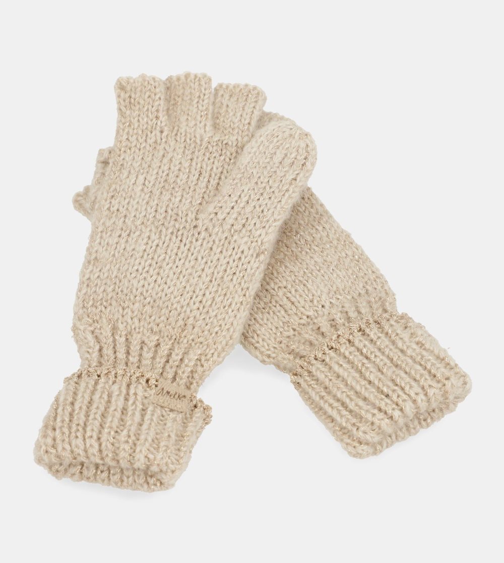 Rukavice Anekke Beige Logo Mittens Damske | 8947501-ZL