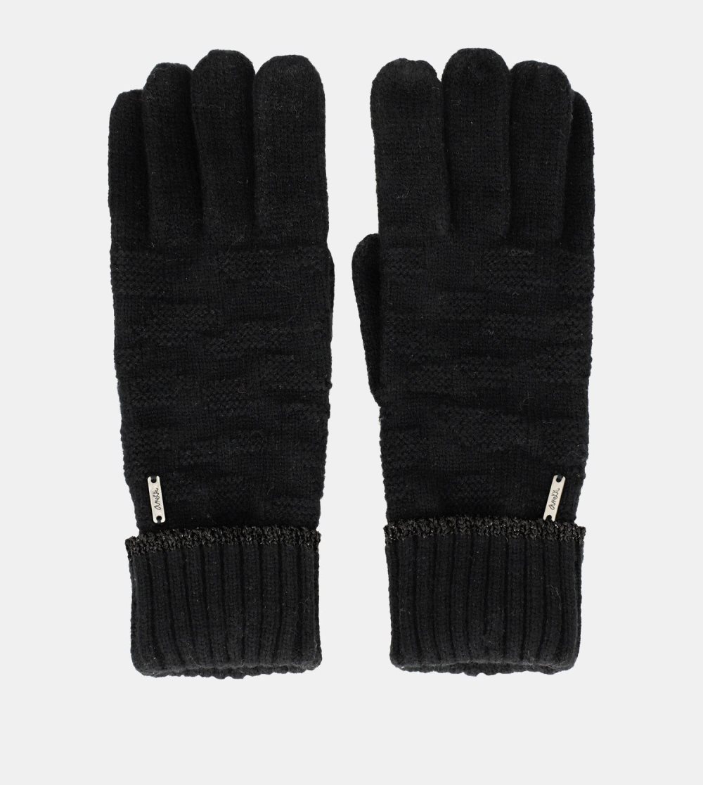 Rukavice Anekke Black Knit Gloves Damske | 6915703-WJ
