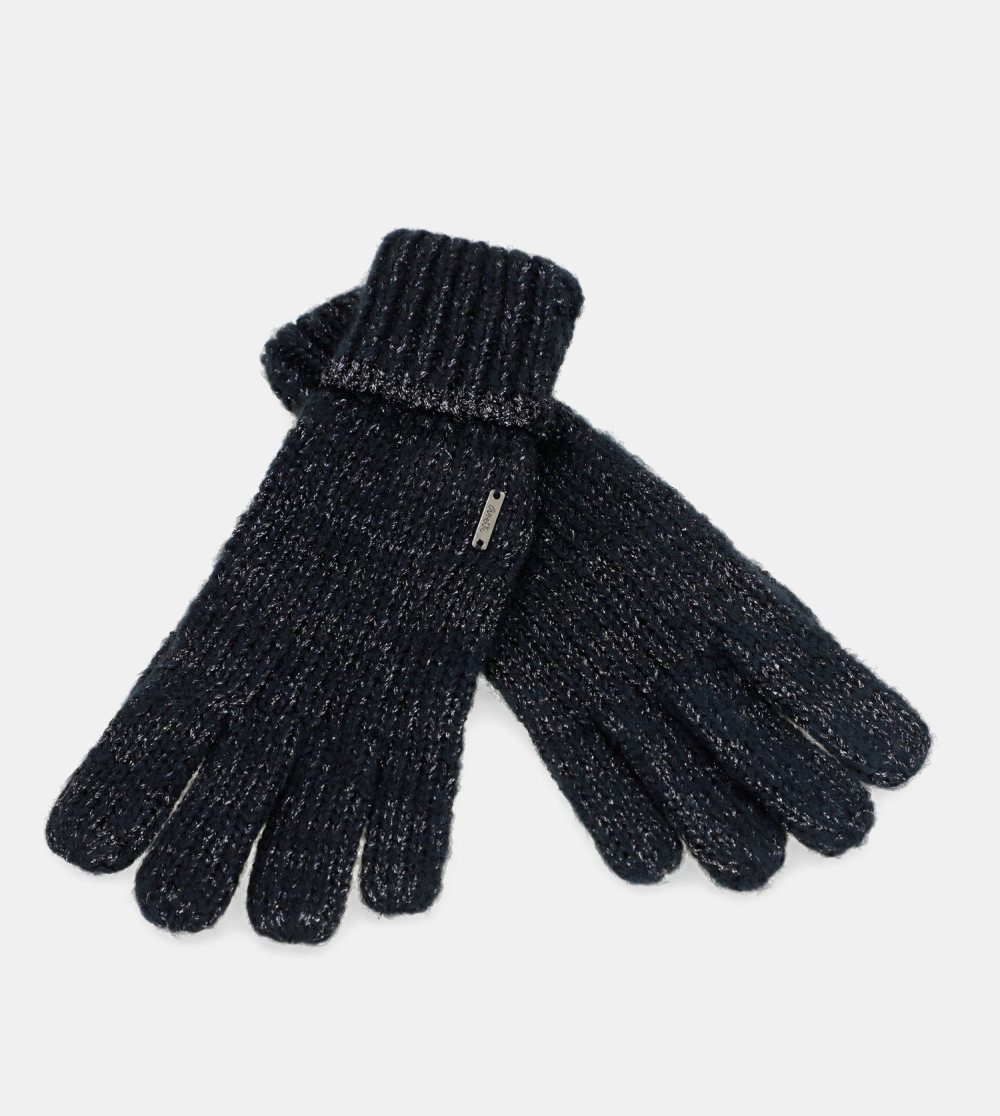 Rukavice Anekke Navy Blue Logomania Gloves. Damske | 7645123-UA