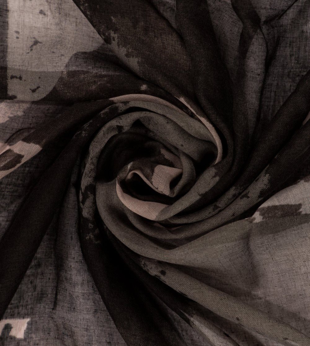 Sal Anekke Amazonia Black Printed Scarf Damske | 9647132-PN