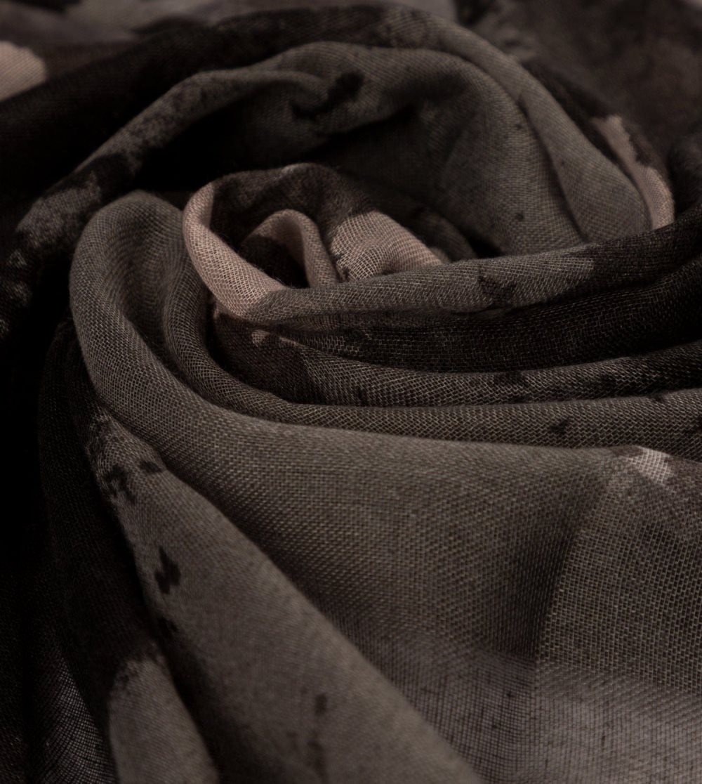 Sal Anekke Amazonia Black Printed Scarf Damske | 9647132-PN
