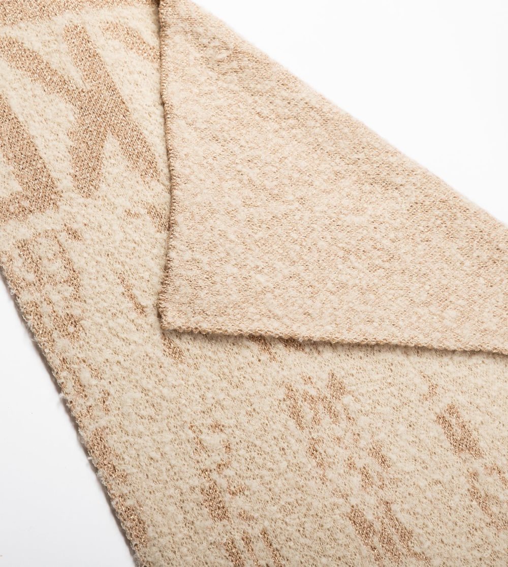 Sal Anekke Beige Logomania Scarf. Damske | 3048719-SR