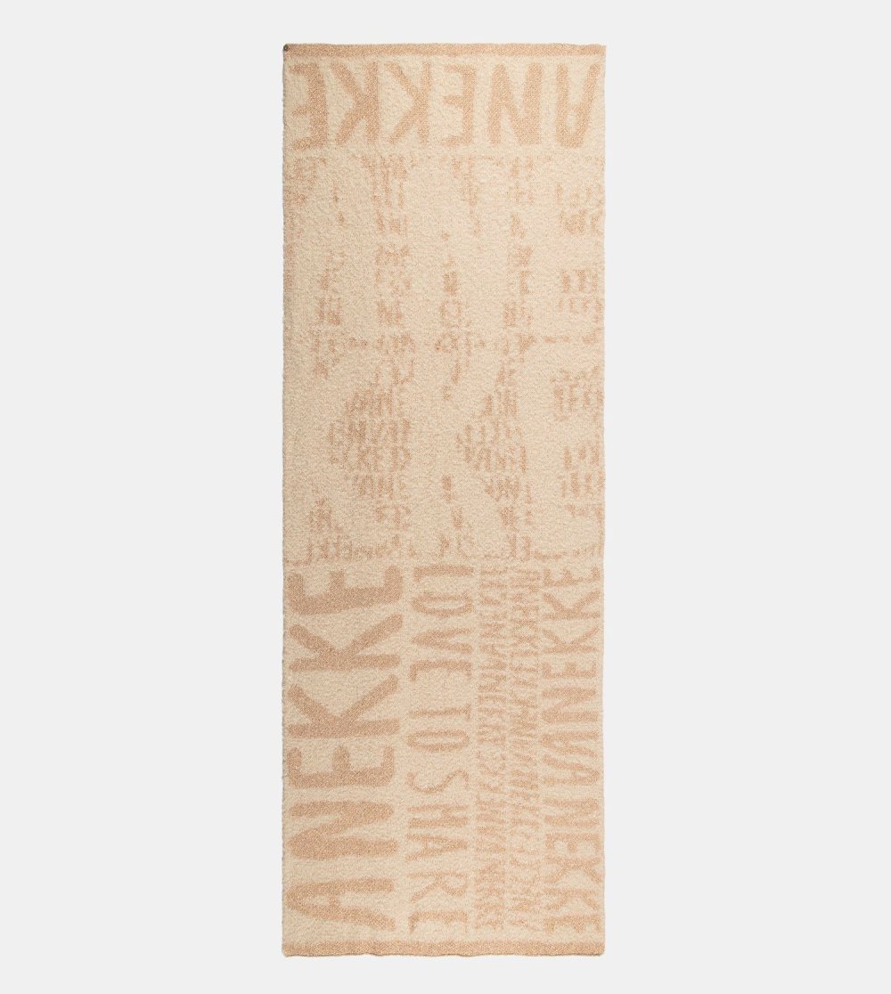 Sal Anekke Beige Logomania Scarf. Damske | 3048719-SR