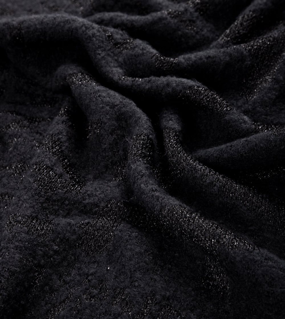 Sal Anekke Black Logomania Scarf. Damske | 0631247-NQ