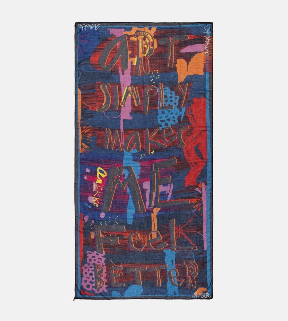 Sal Anekke Contemporary Blue Scarf Damske | 0536924-CH