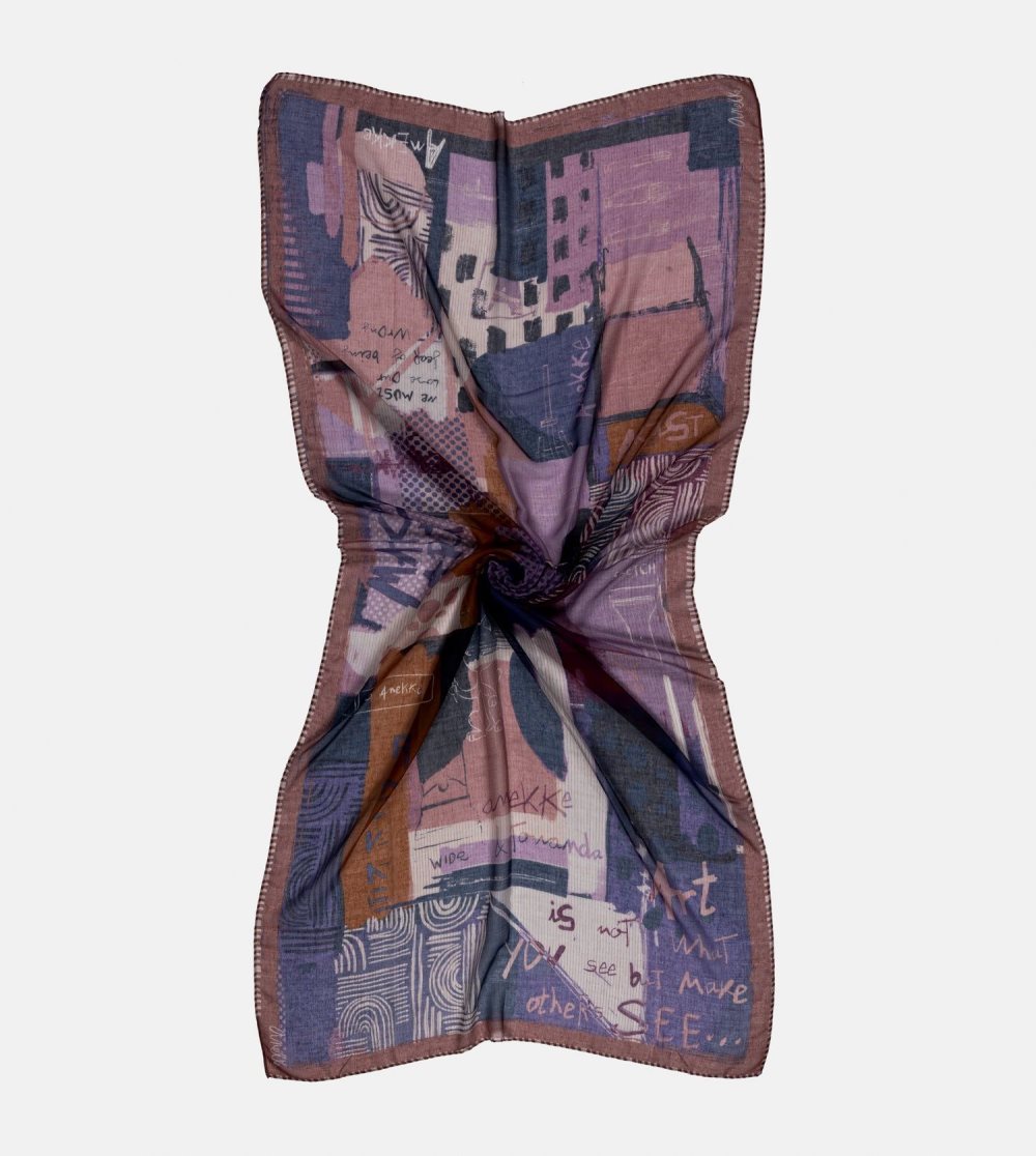 Sal Anekke Kyomu Violet Scarf Damske | 6481530-VX