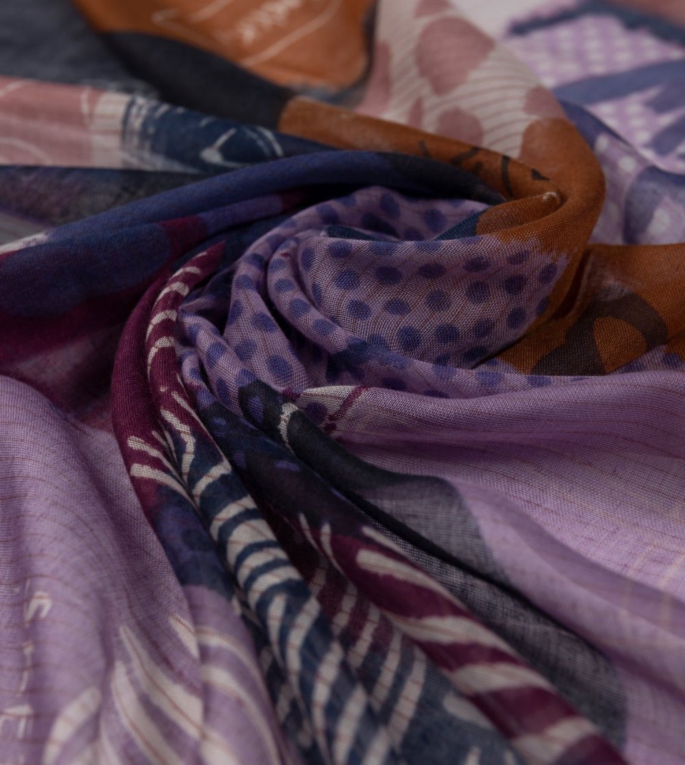 Sal Anekke Kyomu Violet Scarf Damske | 6481530-VX