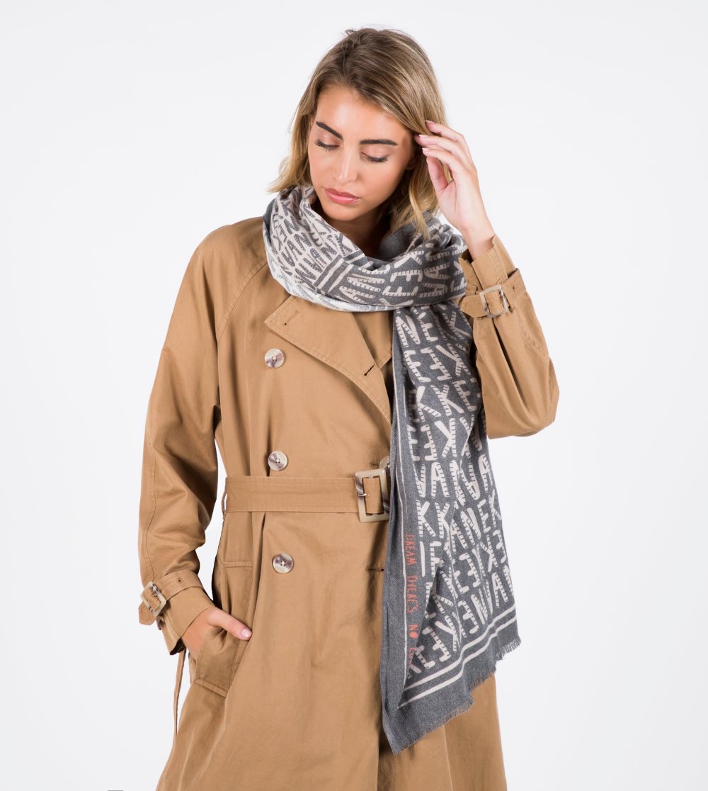 Sal Anekke Logo Pashmina Damske | 3519427-NO