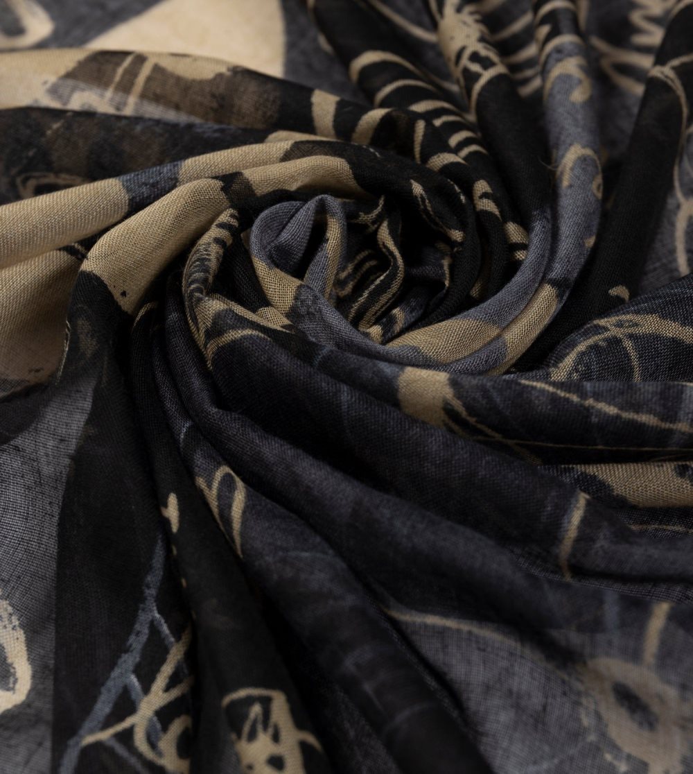 Sal Anekke Palette Black Scarf Damske | 2897516-ZW
