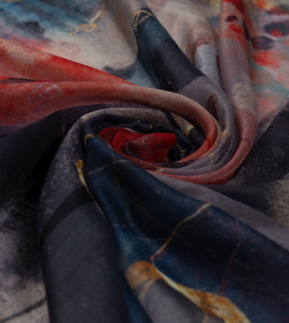 Sal Anekke Palette Reddish Scarf Damske | 5689074-CN