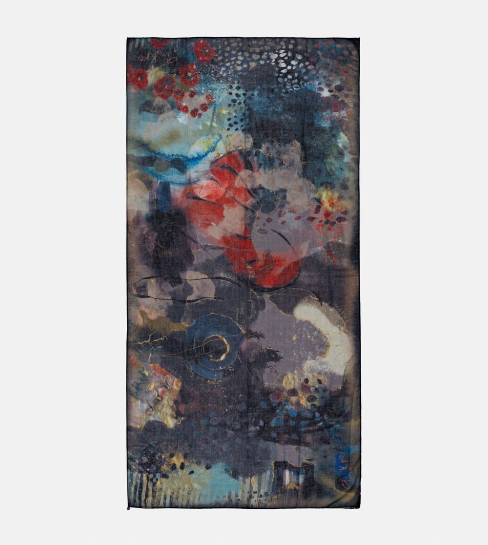 Sal Anekke Palette Reddish Scarf Damske | 5689074-CN