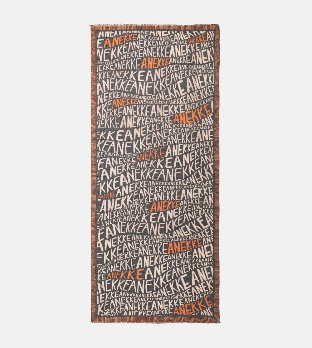 Sal Anekke Pashmina Logo Brown Damske | 2031964-YA