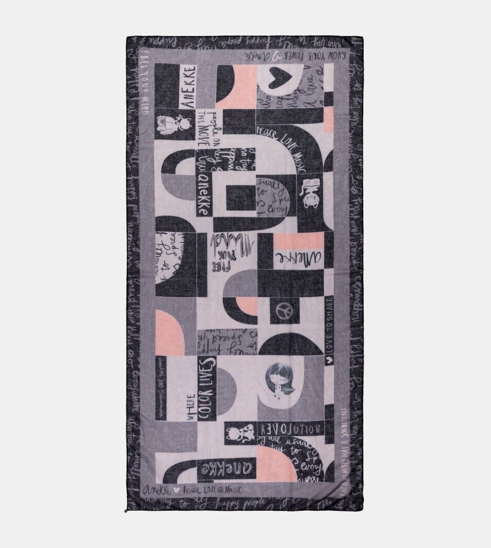 Sal Anekke Sixties Grey Scarf Damske | 5874026-WV