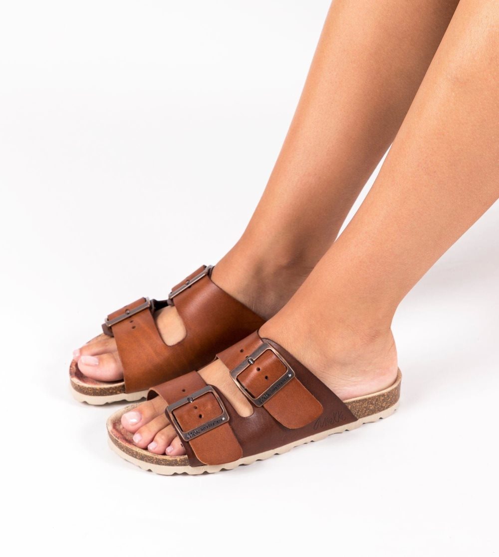 Sandale Anekke Amazonia Brown Bio Sandals Damske | 9463081-QL