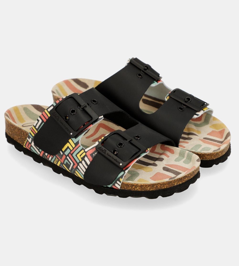 Sandale Anekke Kene Black Bio Sandals Damske | 5261489-WS