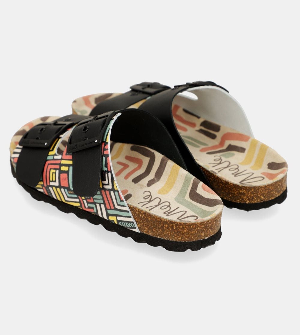 Sandale Anekke Kene Black Bio Sandals Damske | 5261489-WS