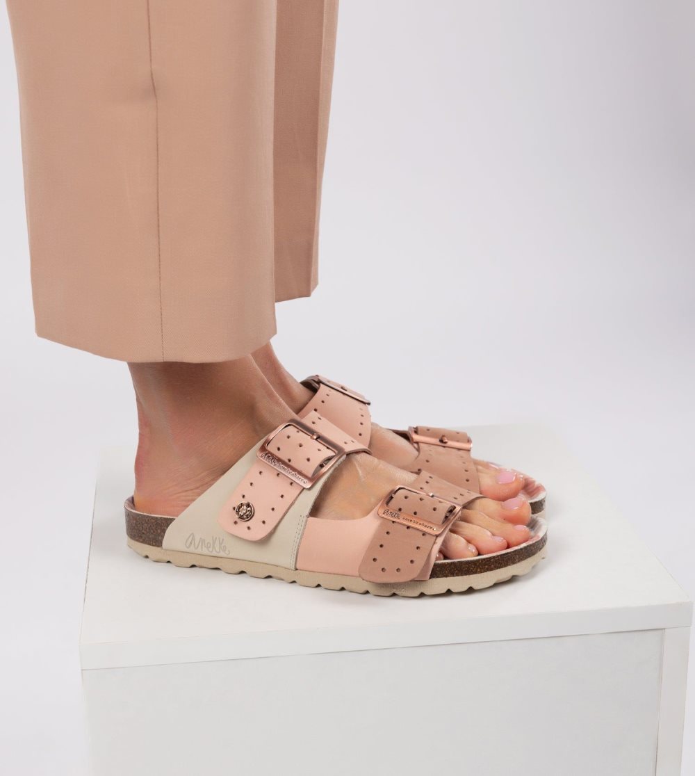 Sandale Anekke Nude Bio Sandals Damske | 3198507-IG
