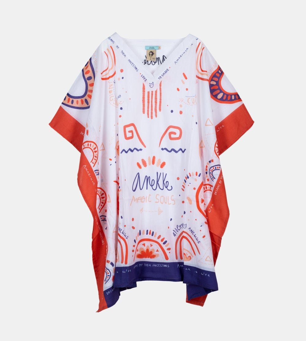 Saty Anekke Magic Souls Print Kaftan Damske | 4306591-YT