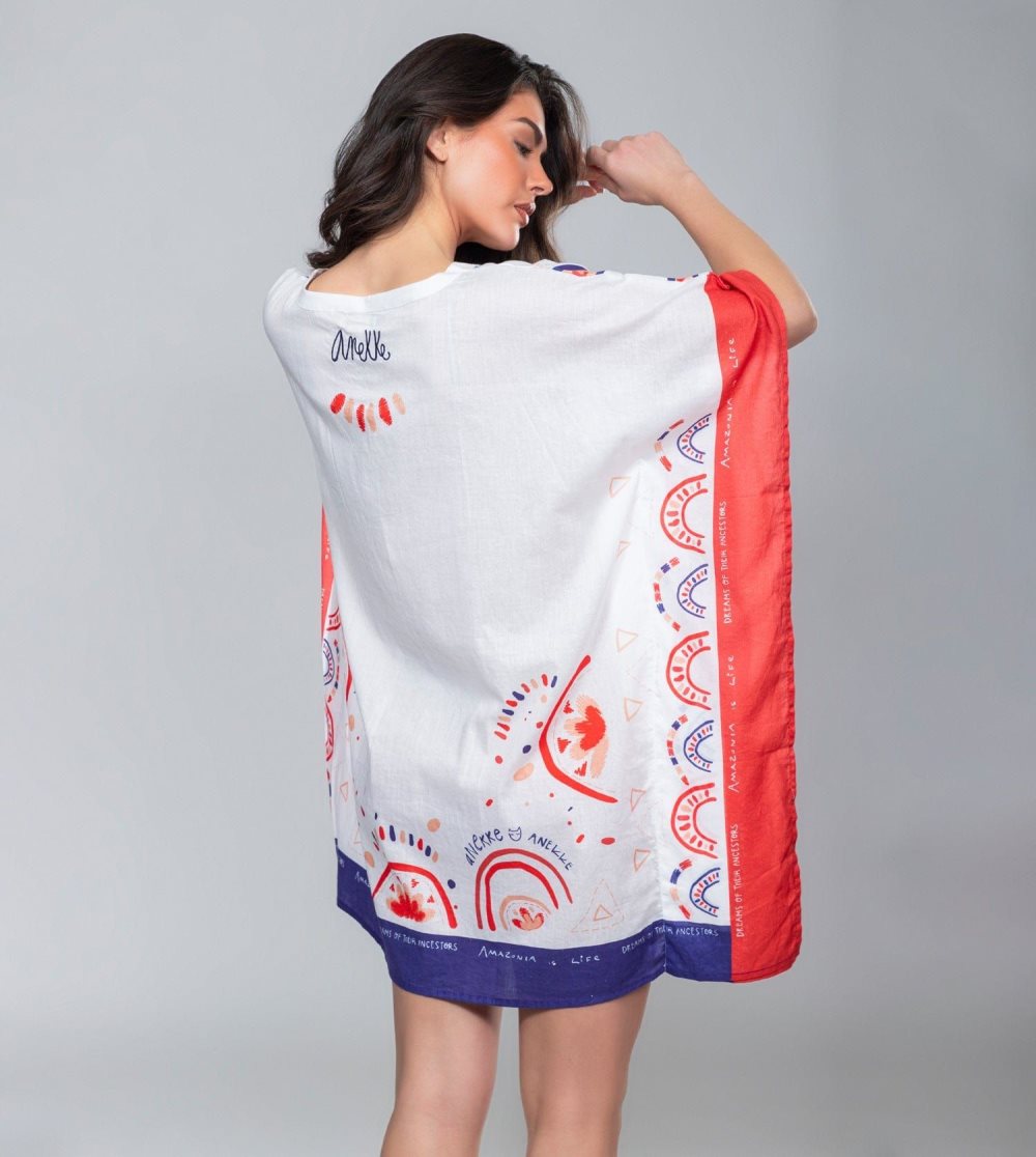 Saty Anekke Magic Souls Print Kaftan Damske | 4306591-YT