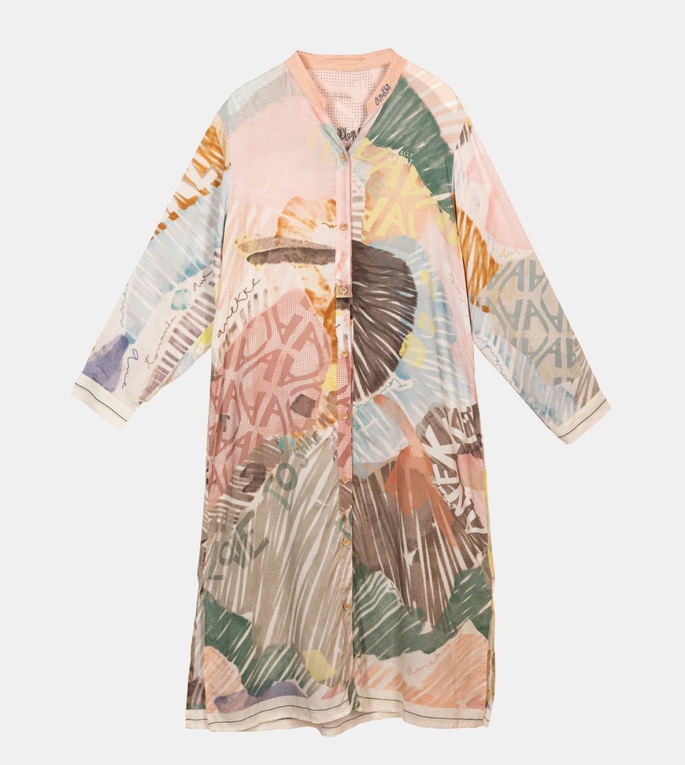 Saty Anekke Passion Shirt Dress Damske | 8436152-LT