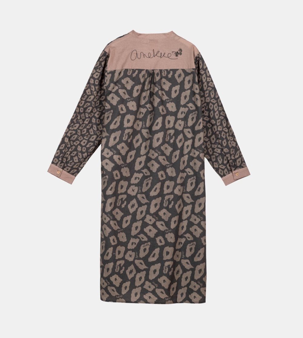 Saty Anekke Printed Shirt Dress Damske | 8625437-QP
