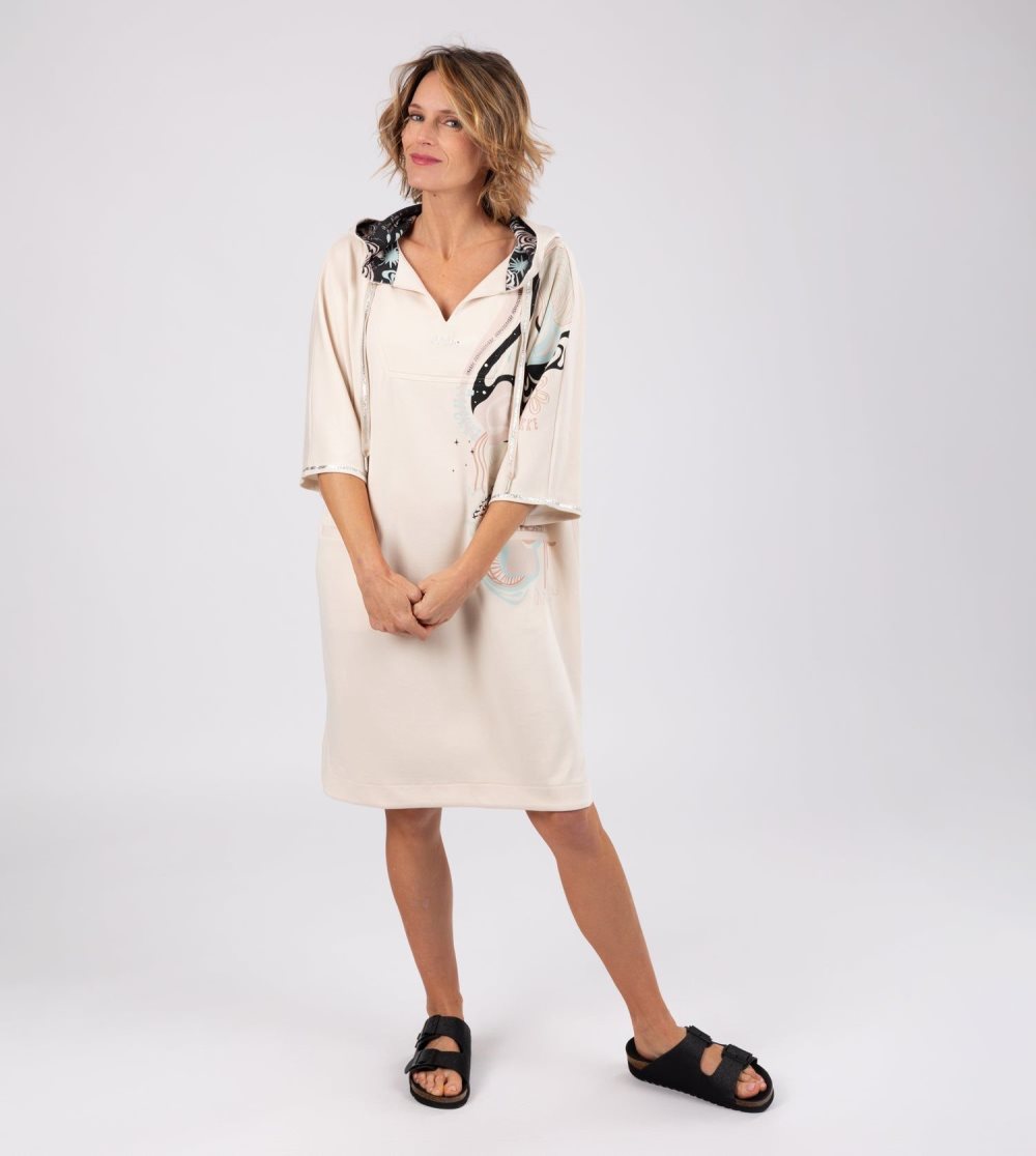 Saty Anekke Psicodelic Sweatshirt Dress Damske | 0673125-TL