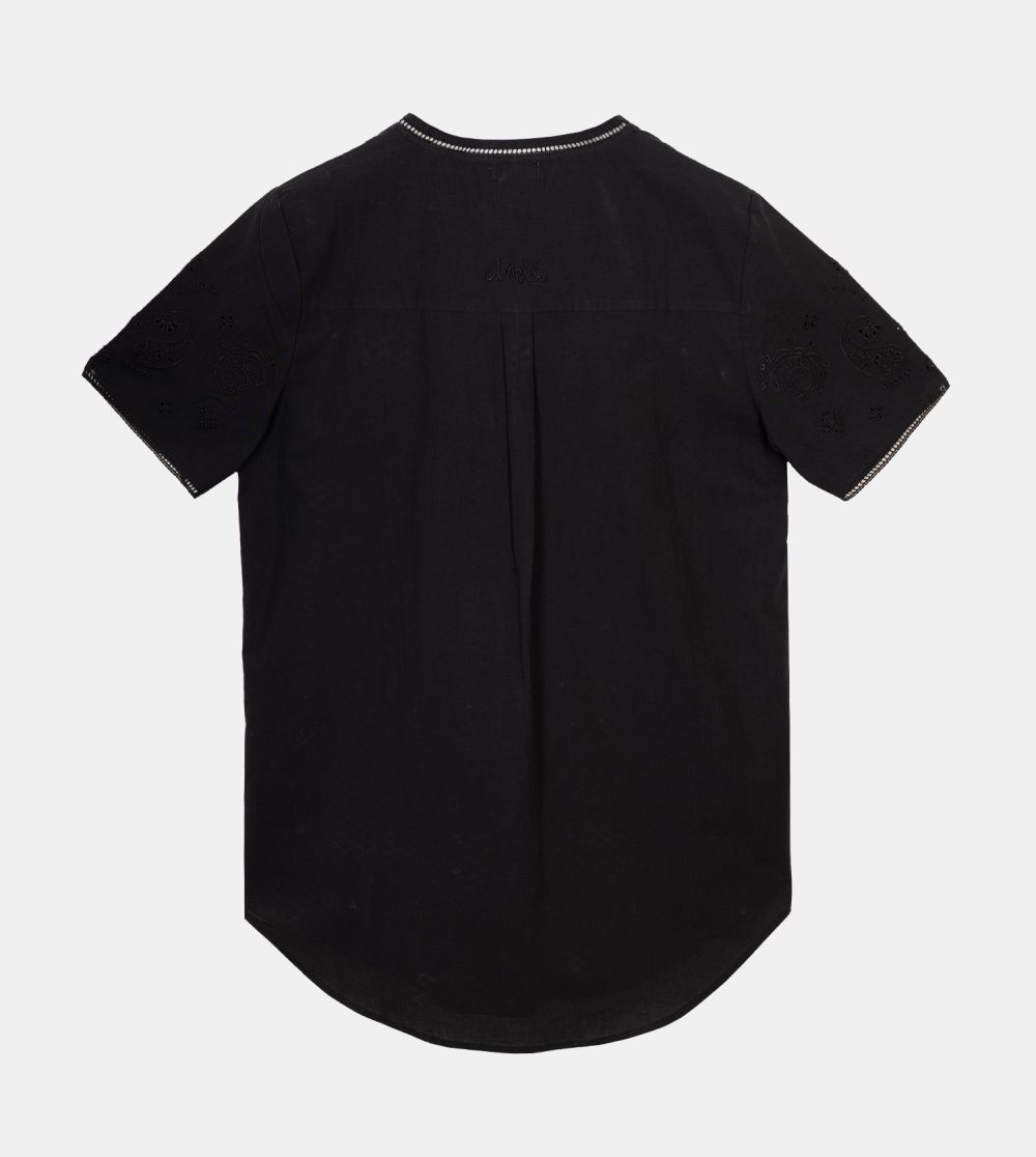 Saty Anekke Short Black Dress Damske | 1905324-SE