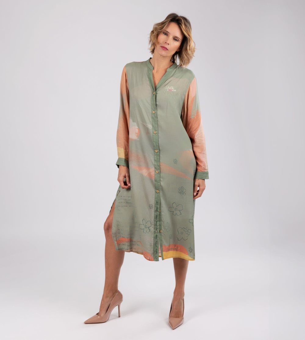 Saty Anekke Sunshine Shirt Dress Damske | 1074856-LJ