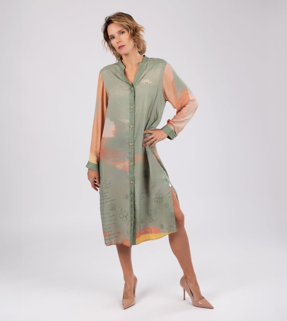 Saty Anekke Sunshine Shirt Dress Damske | 1074856-LJ