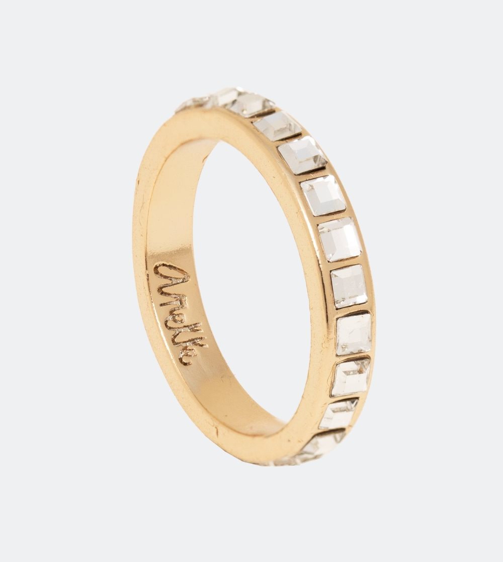 Sperky Anekke Bright Golden Ring Damske | 3856294-DZ