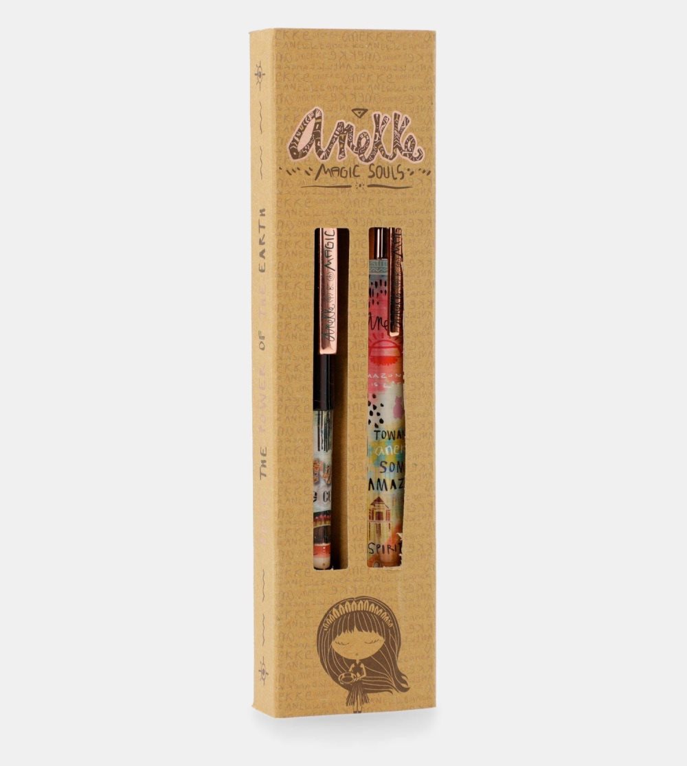 Stationery Anekke Menire Ballpoint Pen Plus Mechanical Pencil Set Damske | 5869423-ZD