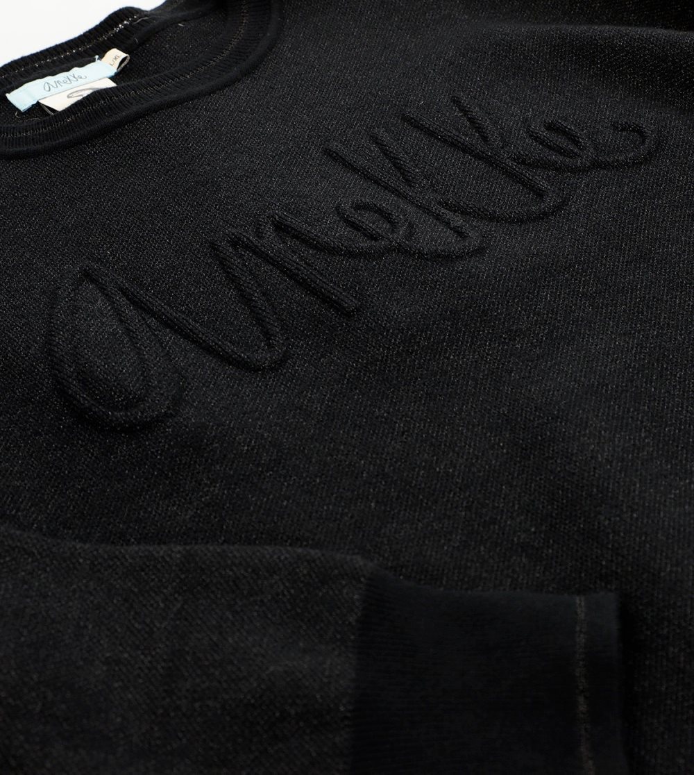 Svetre Anekke Black Contemporary Sweater Damske | 8165497-FI