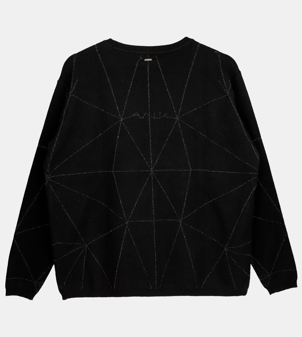 Svetre Anekke Black Shoen Sweater Damske | 5681390-AW
