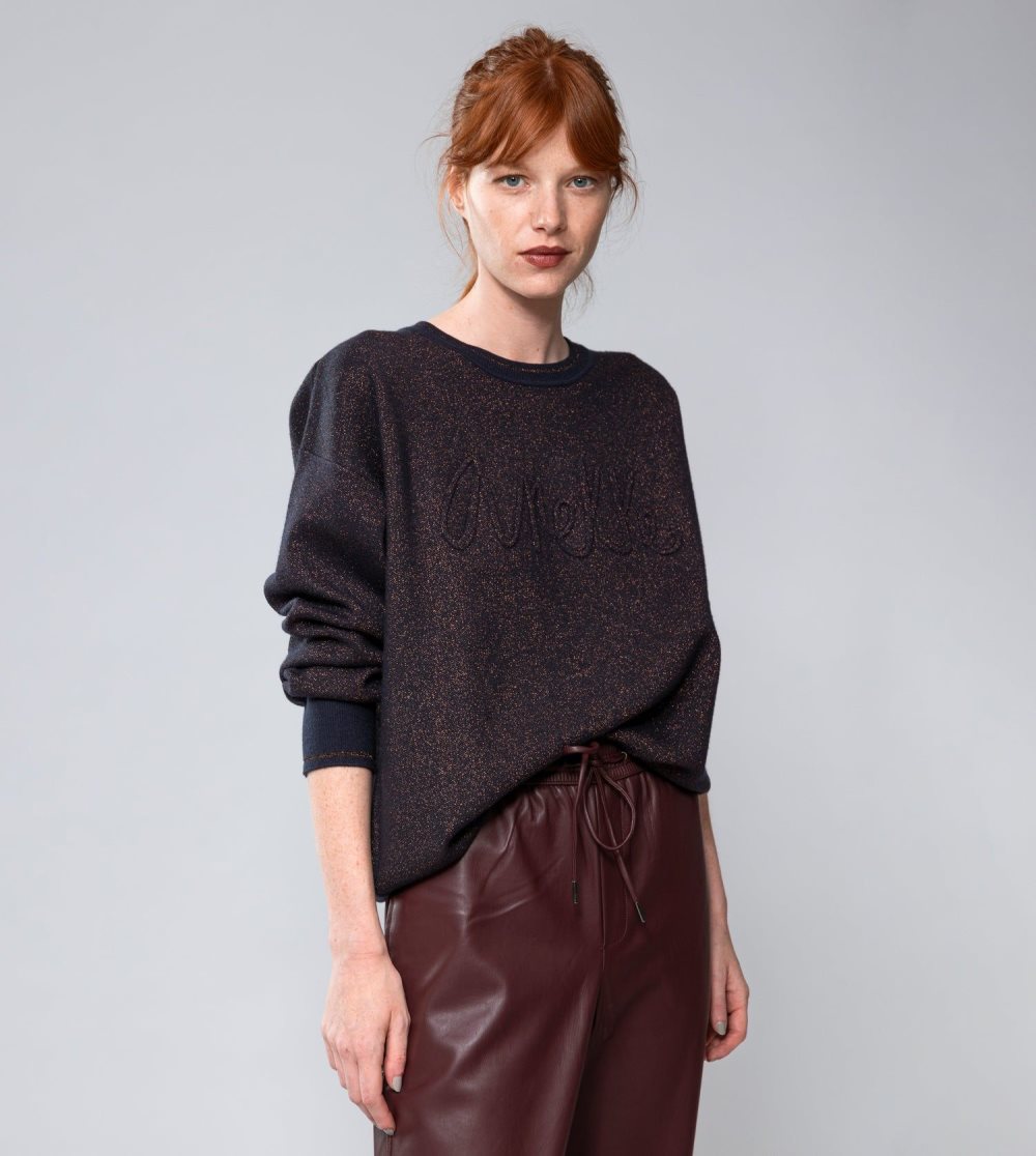 Svetre Anekke Copper Contemporary Sweater Damske | 9782064-FO