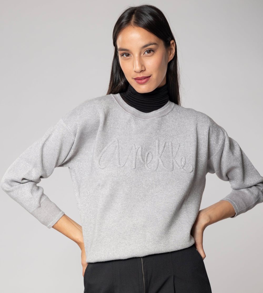 Svetre Anekke Gray Contemporary Sweater Damske | 8152740-AK