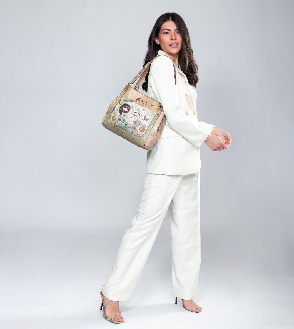 Taška Cez Rameno Anekke Amazonia Crossbody Bag With 3 Compartments Anekke Damske | 3129860-BL