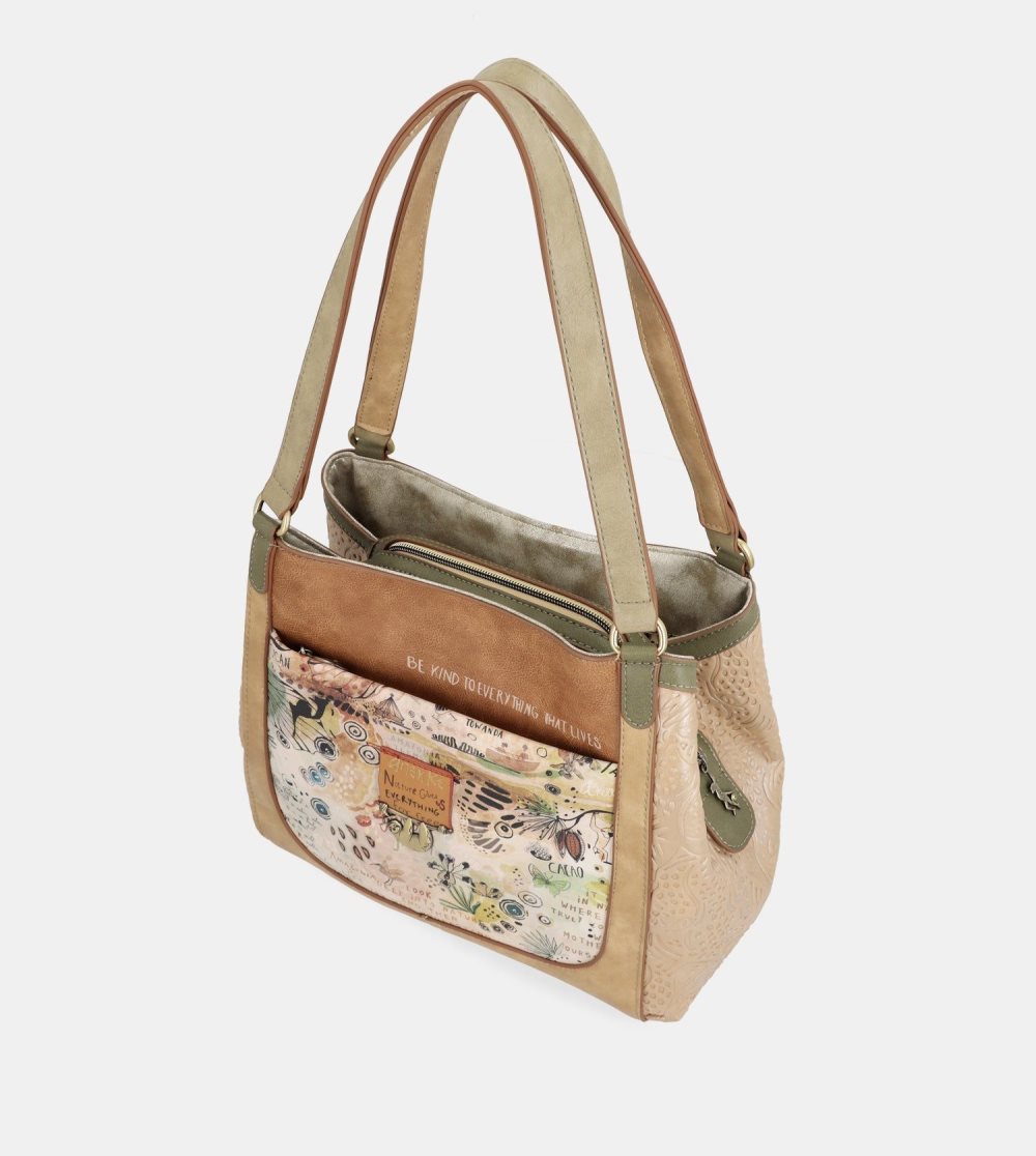 Taška Cez Rameno Anekke Amazonia Crossbody Bag With 3 Compartments Anekke Damske | 3129860-BL
