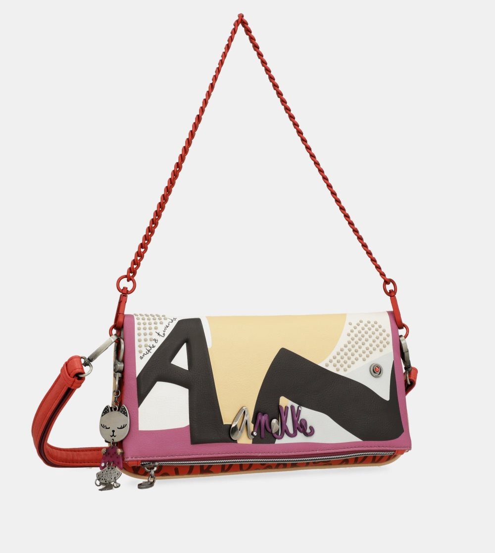 Taška Cez Rameno Anekke Fashion Crossbody Bag With Metal Handle Damske | 7632540-SA