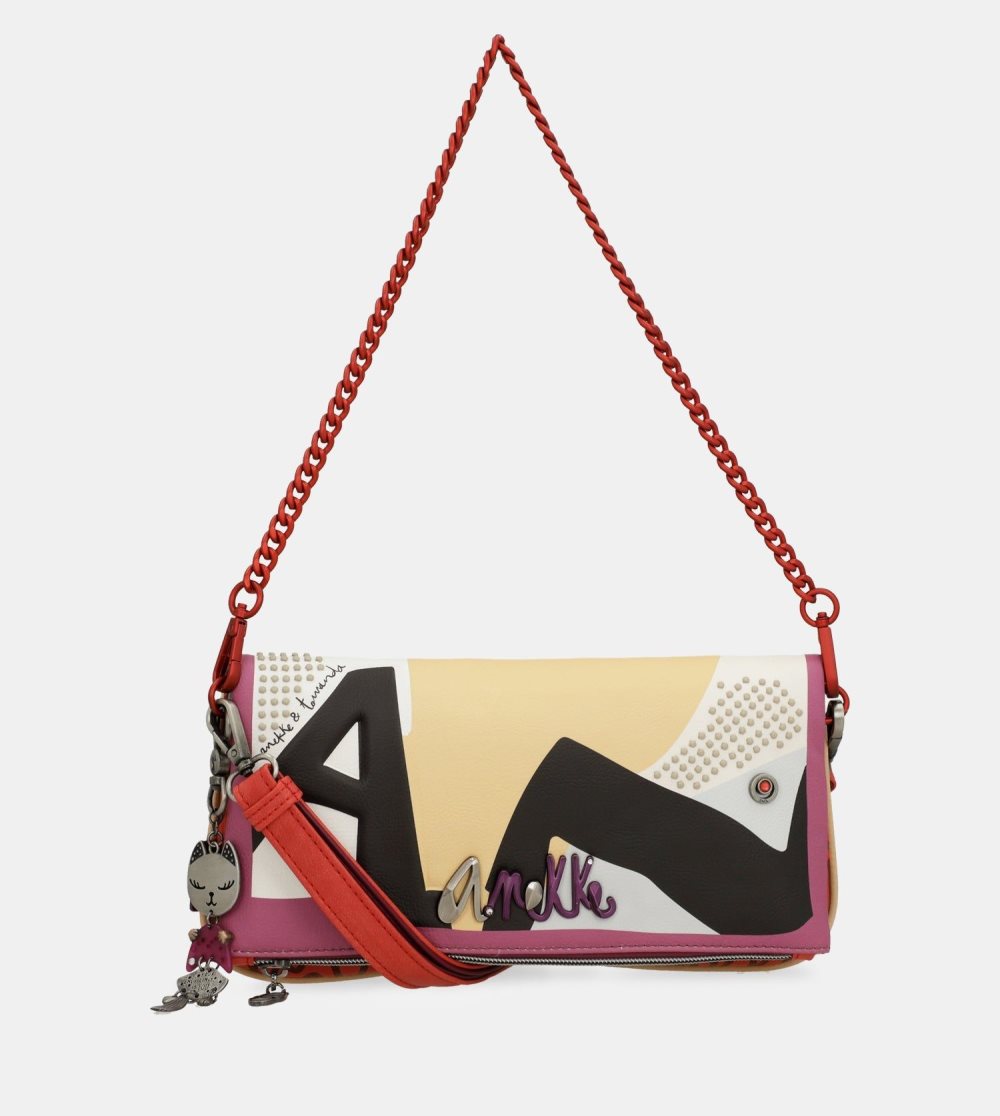 Taška Cez Rameno Anekke Fashion Crossbody Bag With Metal Handle Damske | 7632540-SA