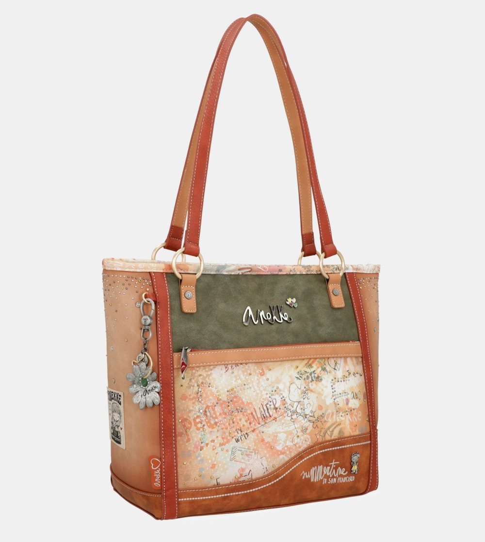 Taška Cez Rameno Anekke Flowers Large Shoulder Bag Damske | 9517632-NP