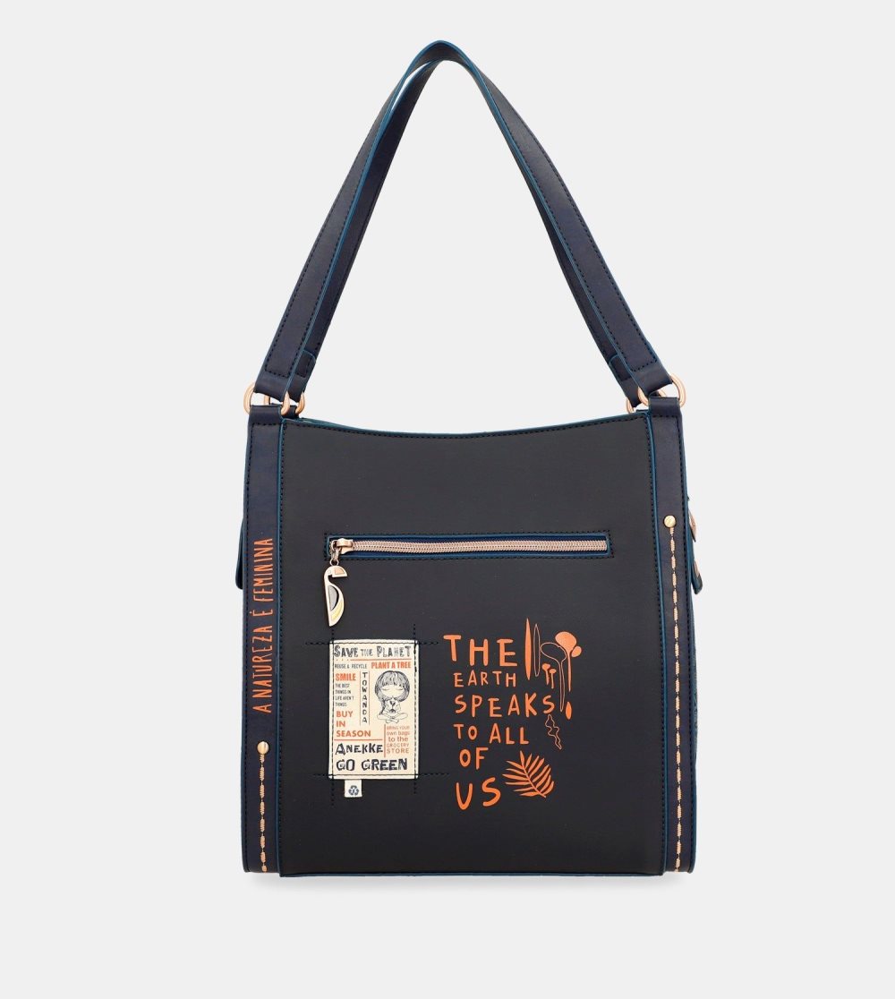Taška Cez Rameno Anekke Nature Pachamama Navy Blue Crossbody Bag Damske | 0394528-AX