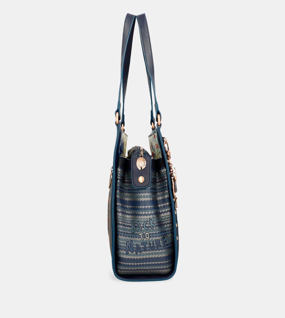 Taška Cez Rameno Anekke Nature Pachamama Navy Blue Crossbody Bag Damske | 0394528-AX