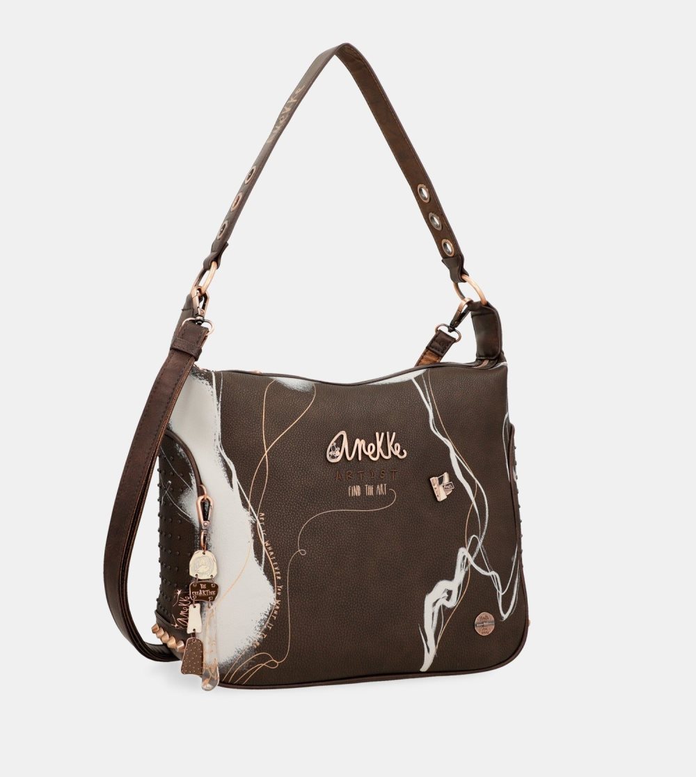 Taška Cez Rameno Anekke Nature Shodo Brown Shoulder Bag Damske | 6381094-JV
