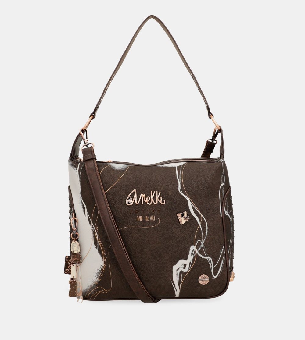 Taška Cez Rameno Anekke Nature Shodo Brown Shoulder Bag Damske | 6381094-JV