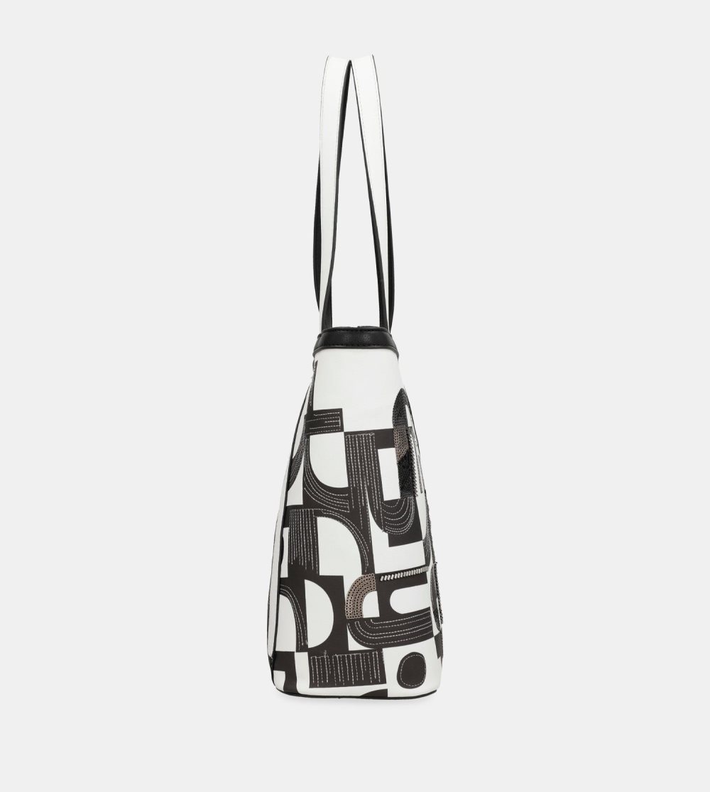 Taška Cez Rameno Anekke Nature Sixties Tote With Shoulder Strap Damske | 1402698-AC