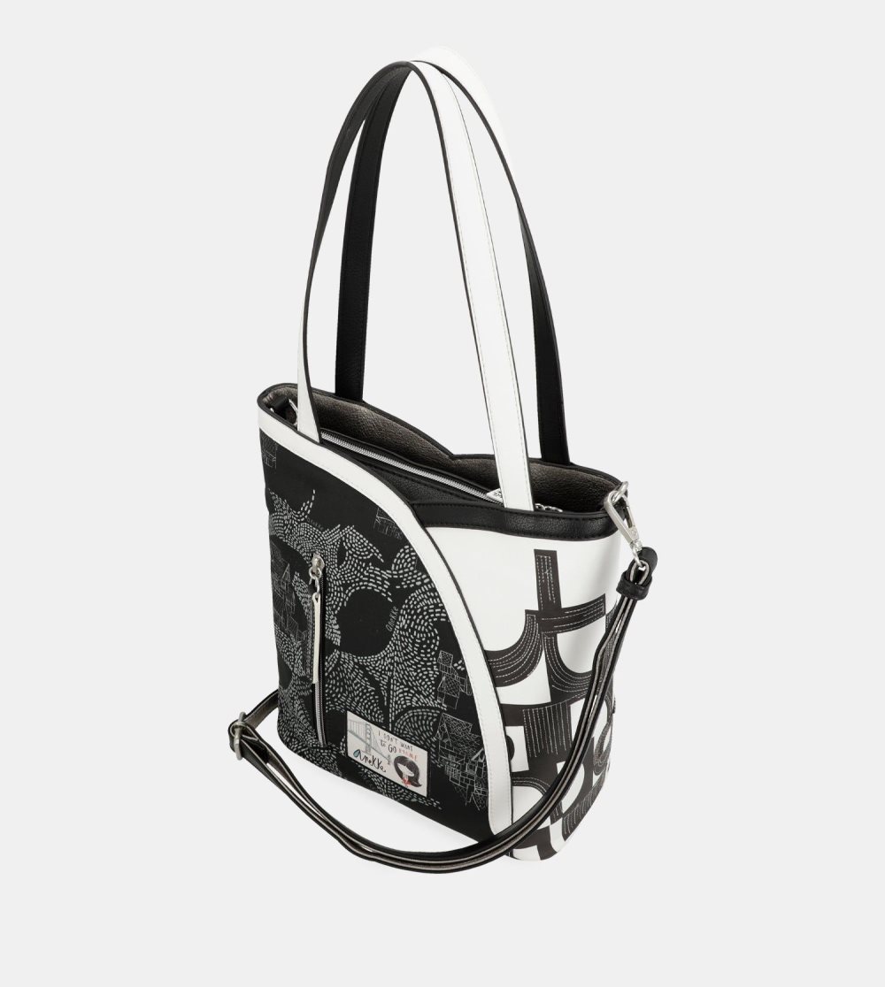 Taška Cez Rameno Anekke Nature Sixties Tote With Shoulder Strap Damske | 1402698-AC
